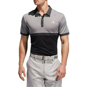 Men's Addias polo golf shirt with UPF 50. (New)
